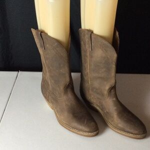 Masterson Leather Western Boots